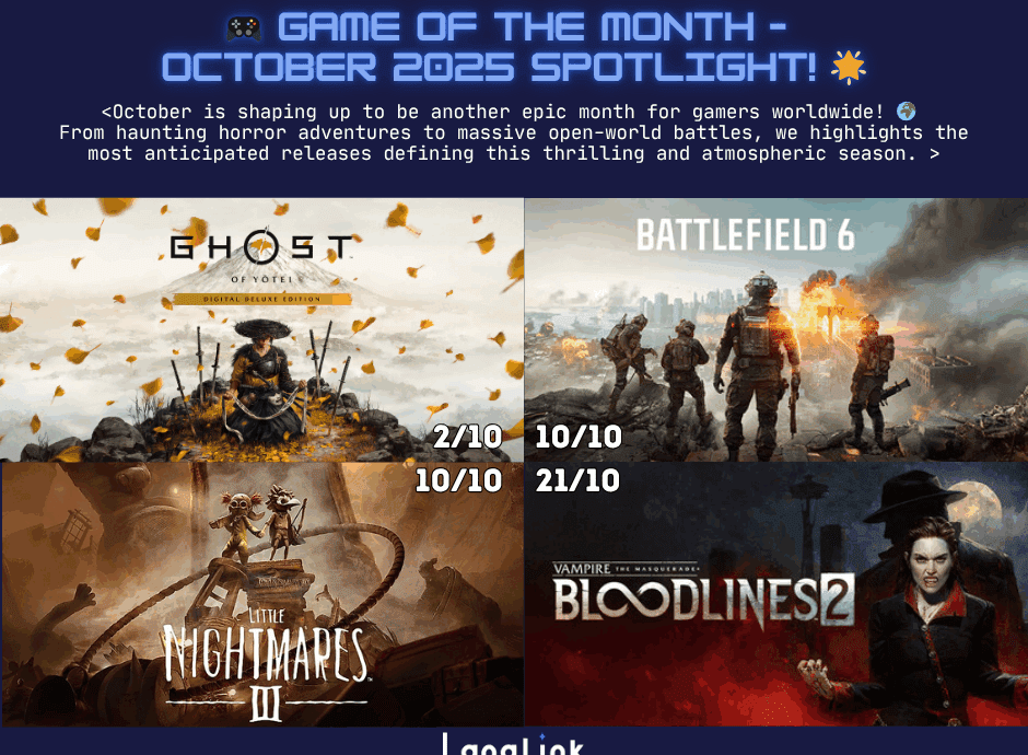 LLGames Linkedin Post Oct release games