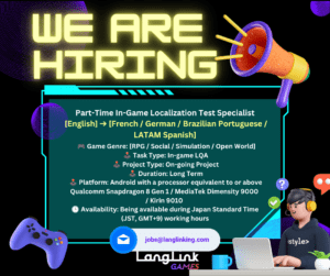 Linkedin Hiring Post English to French German Brazilian Portuguese LATAM Spanish